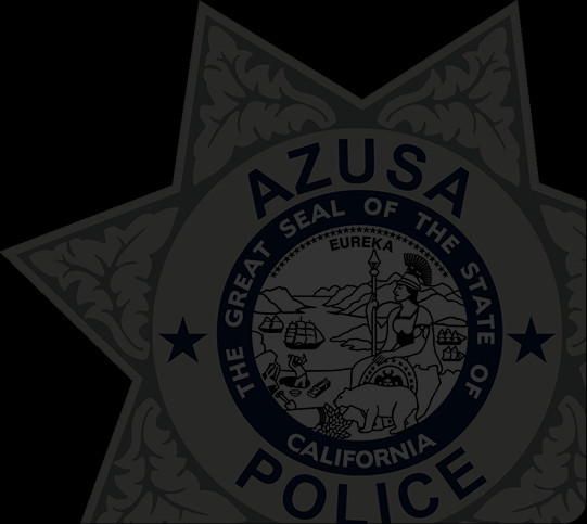 Azusa PD Badge background