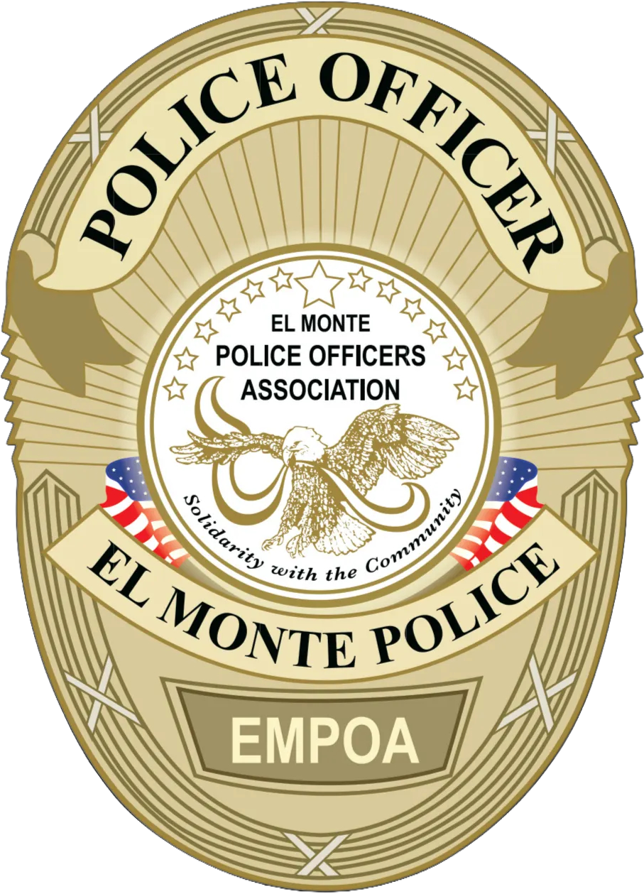 El Monte Police Badge