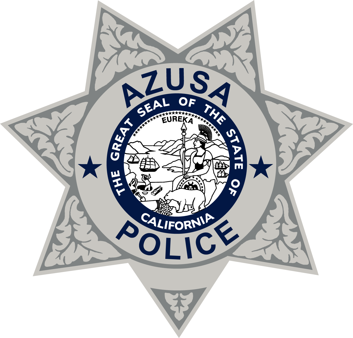 Azusa PD Badge
